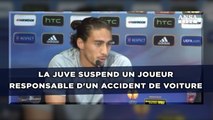 La Juve suspend un joueur responsable d'un accident de voiture