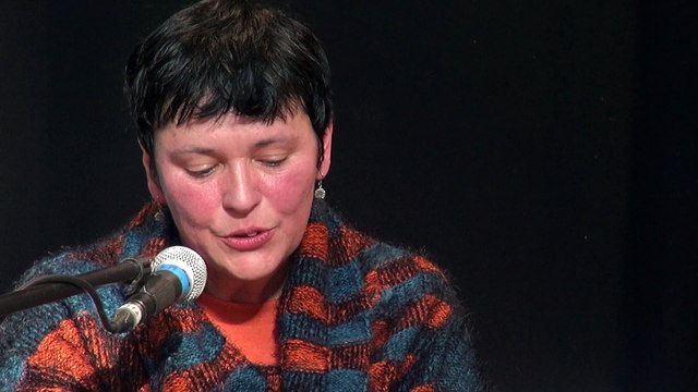 Valérie Rouzeau - Lecture et entretien avec André Velter - Marché de la poésie 2015 - Bordeaux