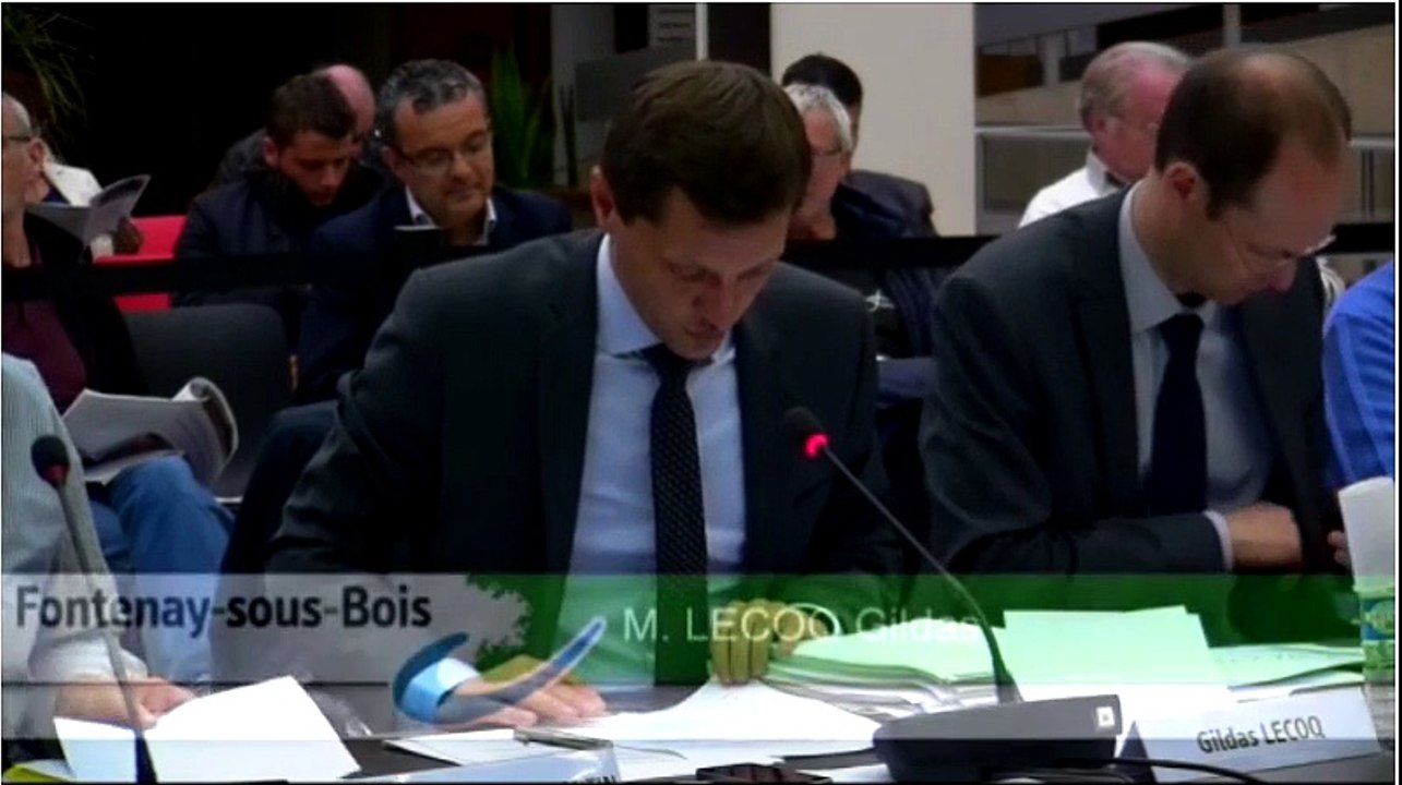 Conseil municipal de Fontenay délibérations fiscales 24 septembre 2015