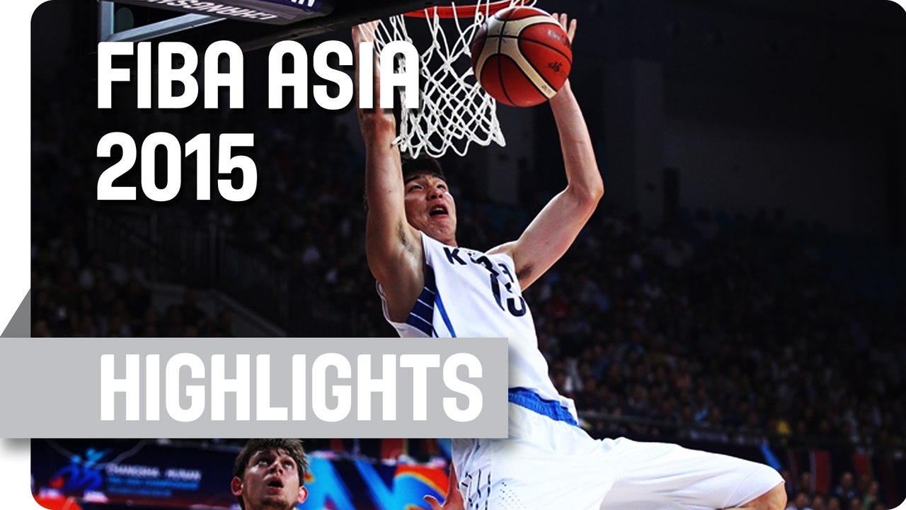 Korea v Kazakhstan - Group F - Game Highlights - 2015 FIBA Asia Championship