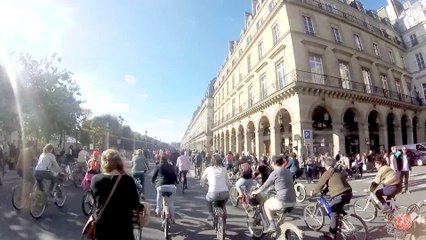Paris sans voitures, de Saint Paul à l'Arc de Triomphe - 2015