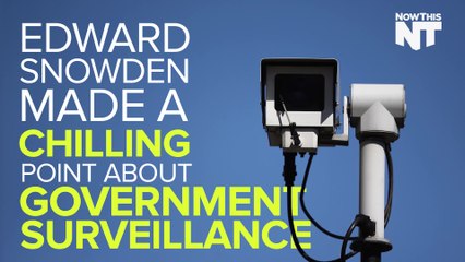 Edward Snowden Makes Chilling Point About Government Surveillance