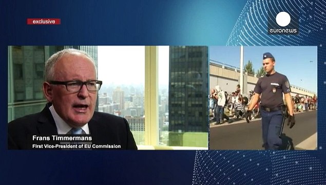 Заместитель председателя Еврокомиссии Тиммерманс о беженцах: я бы поступил так же