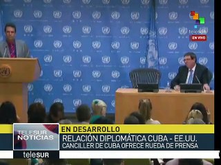 Rodríguez anuncia cooperación médica de Cuba y EE.UU. en Haití