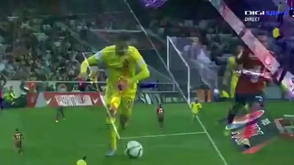 Gol de Jules Iloki Lille 0 vs 1 Nantes Jornada 7 Ligue 1 2015-2016