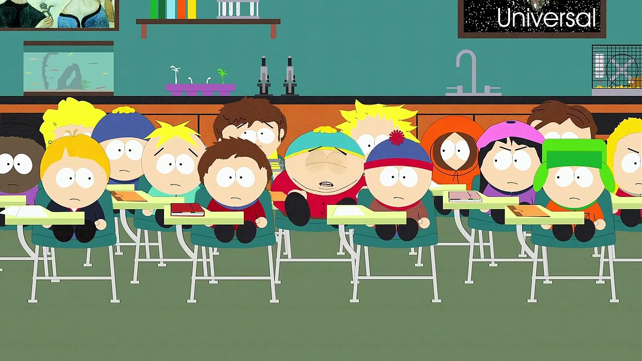 South Park - Cartman kackt auf Mr Garissons Schreibtisch