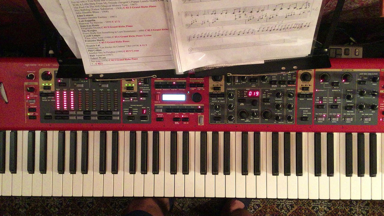 CAMEL Lady Fantasy - Piano Synthétiseur - 1974