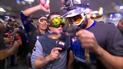 The Blue Jays Celebrate First Division Title Since 1993
