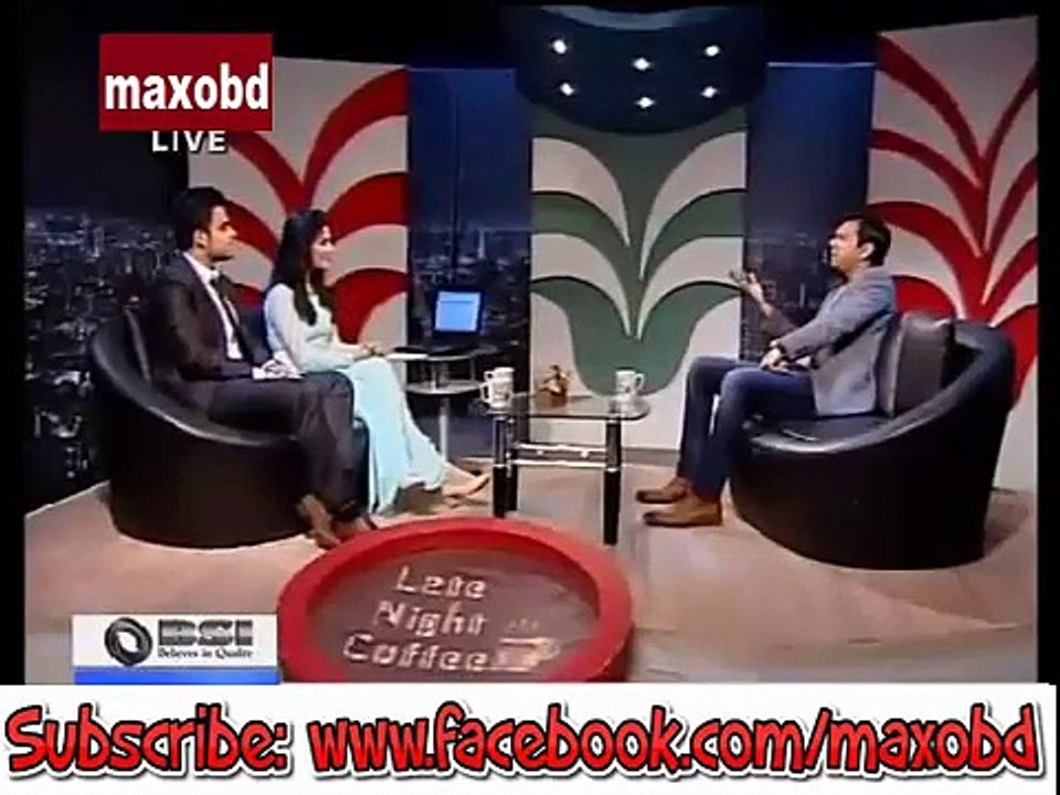 ""Celebrity Adda""nusrat faria__ Late Night Coffee with Tahsan