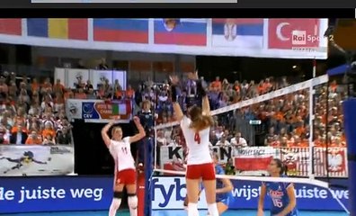 Europeo Volley Femminile 2015 - Italia vs Polonia - Parte1