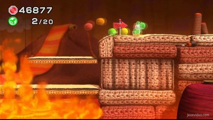 YOSHI'S WOOLLY WORLD(14) - 2-6 - Course en droit fil