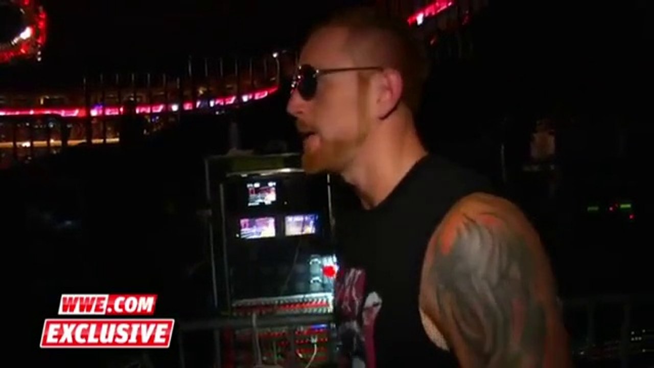 Heath Slater prepares for Cena's U.S. Open Challenge_ Raw Fallout, Sept. 28, 2015  WWE Wrestling On Fantastic Videos