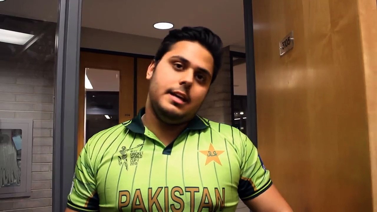 ZaidAliT - Brown people during the Cricket World Cup..