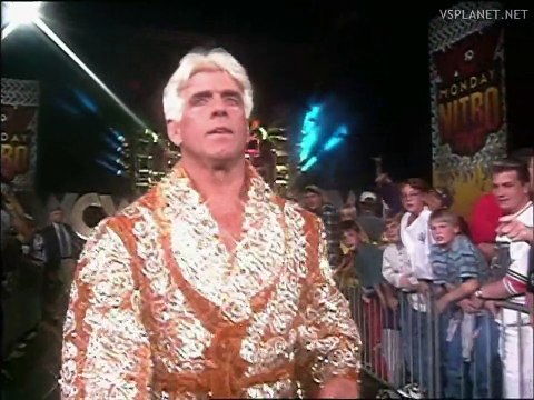 Ric Flair vs Arn Anderson, WCW Monday Nitro 02.10.1995