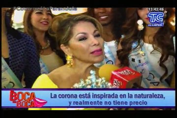 Reina de Guayaquil- A pocos días de conocer la ganadora, la invaluable corona es probada por las aspirantes