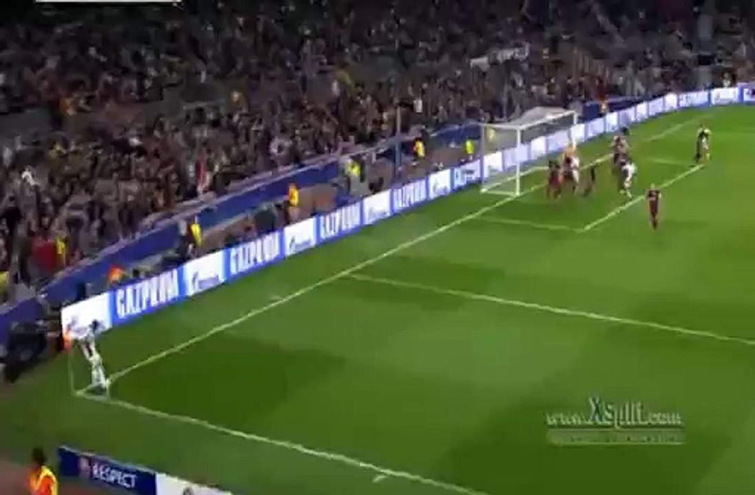 Kyriakos Papadopoulos Goal Barcelona 0-1 Bayer Leverkusen