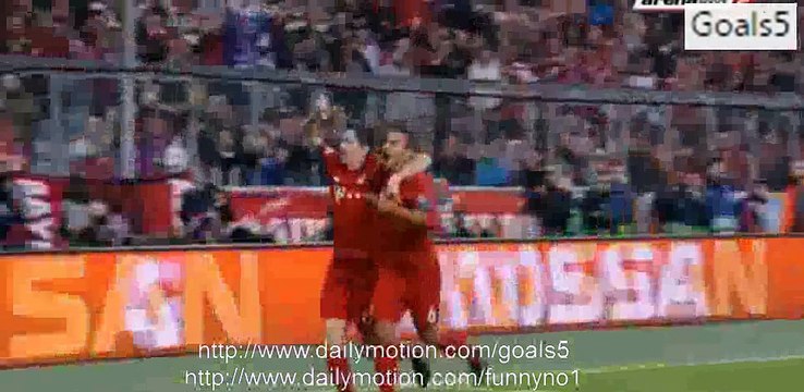 Robert Lewandowsk Goal Bayern 2 - 0 Dinamo Zagreb Champions League 29-9-2015_HD