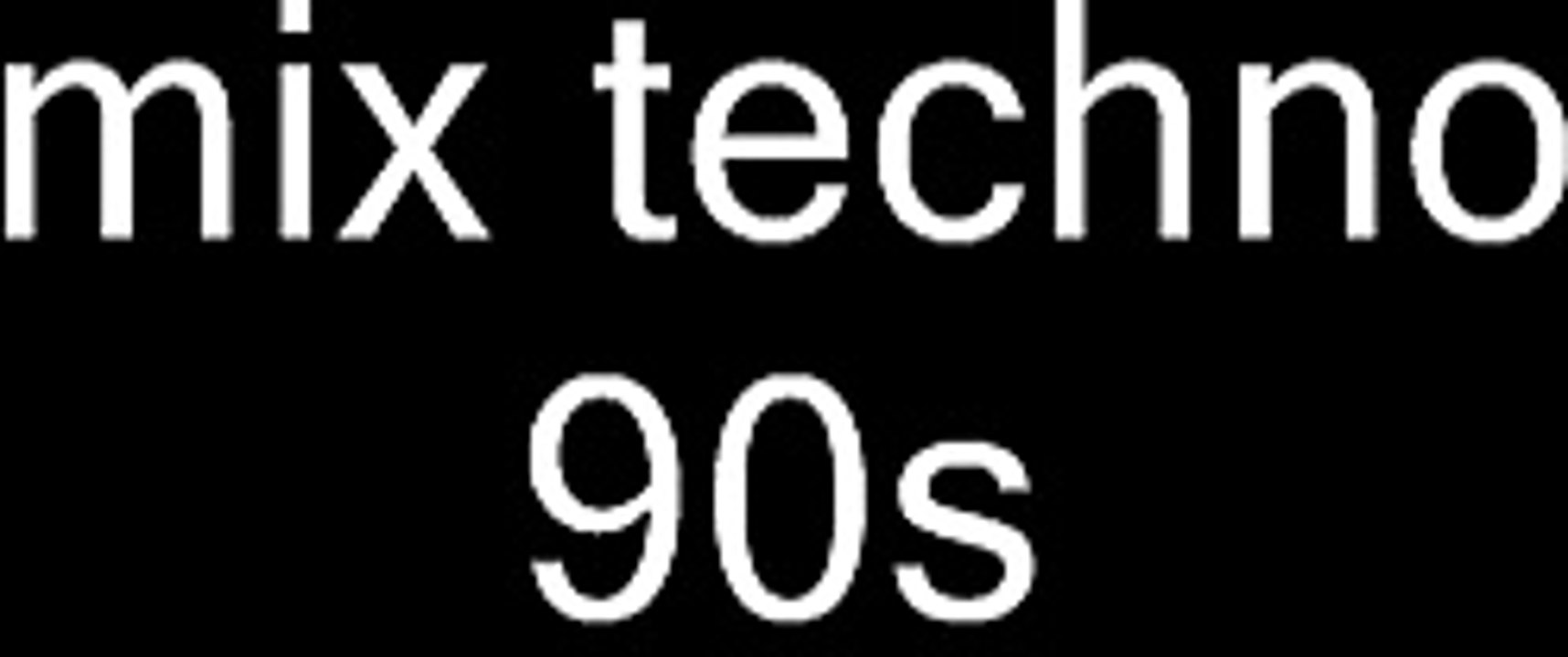 mix techno 94/98 classic creer par moi