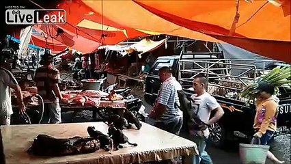Indonesian traditional market