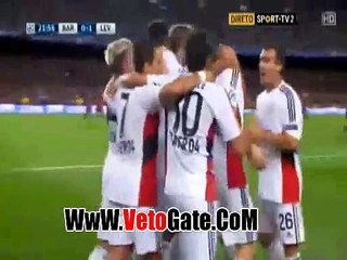 "كورياكوس"يتقدم بالهدف الاول باير ليفركوزن فى برشلونه