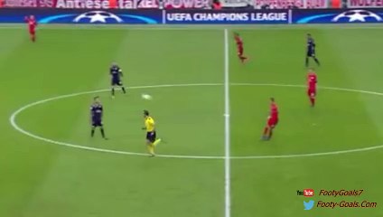 Douglas Costa Goal - Bayern Munich vs Dinamo Zagreb 1-0 (UCL 2015)