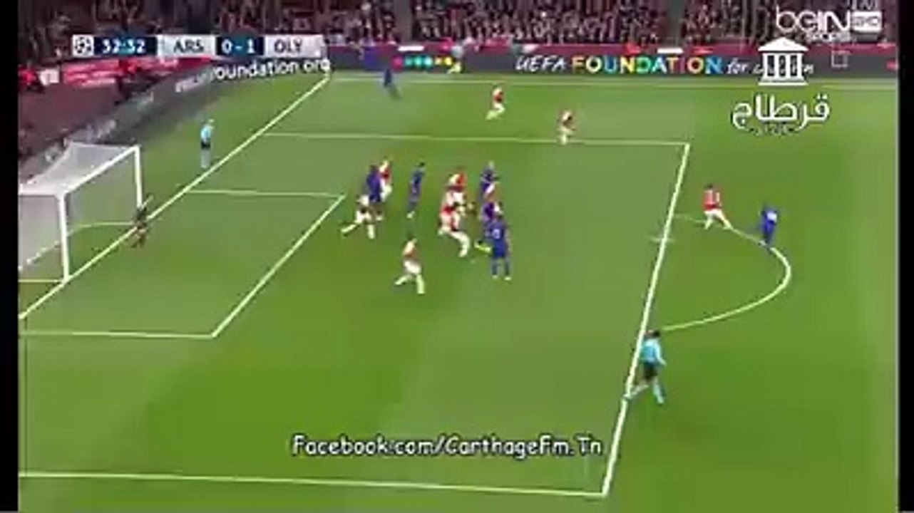 Arsenal 0 - 1 Olympiakos # Pardo