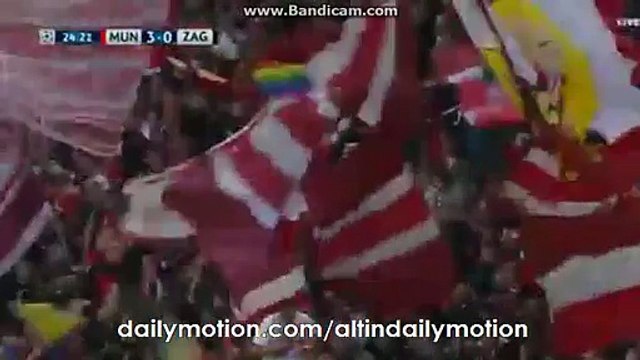 1st Half All Goals - Bayern 4-0 Dinamo Zagreb - Champions League - 29.09.2015