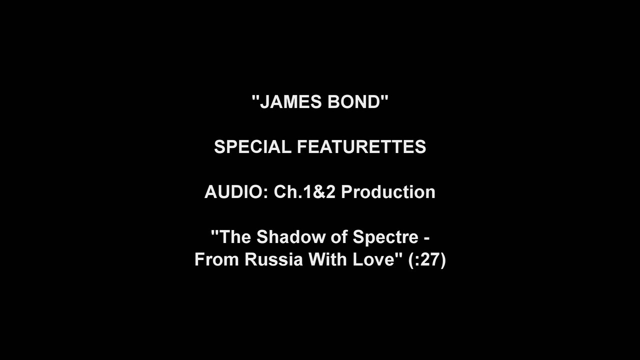 James Bond, l'ombre du Specre - Opération Bons baisers de Russie