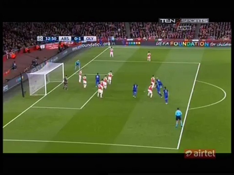 Alex Oxlade-Chamberlain Shocking Own Goal 0-1 - Arsenal Vs. Olympiakos Piraeus- Champions League 29.09.2015 (HD) - Video Dailymotion