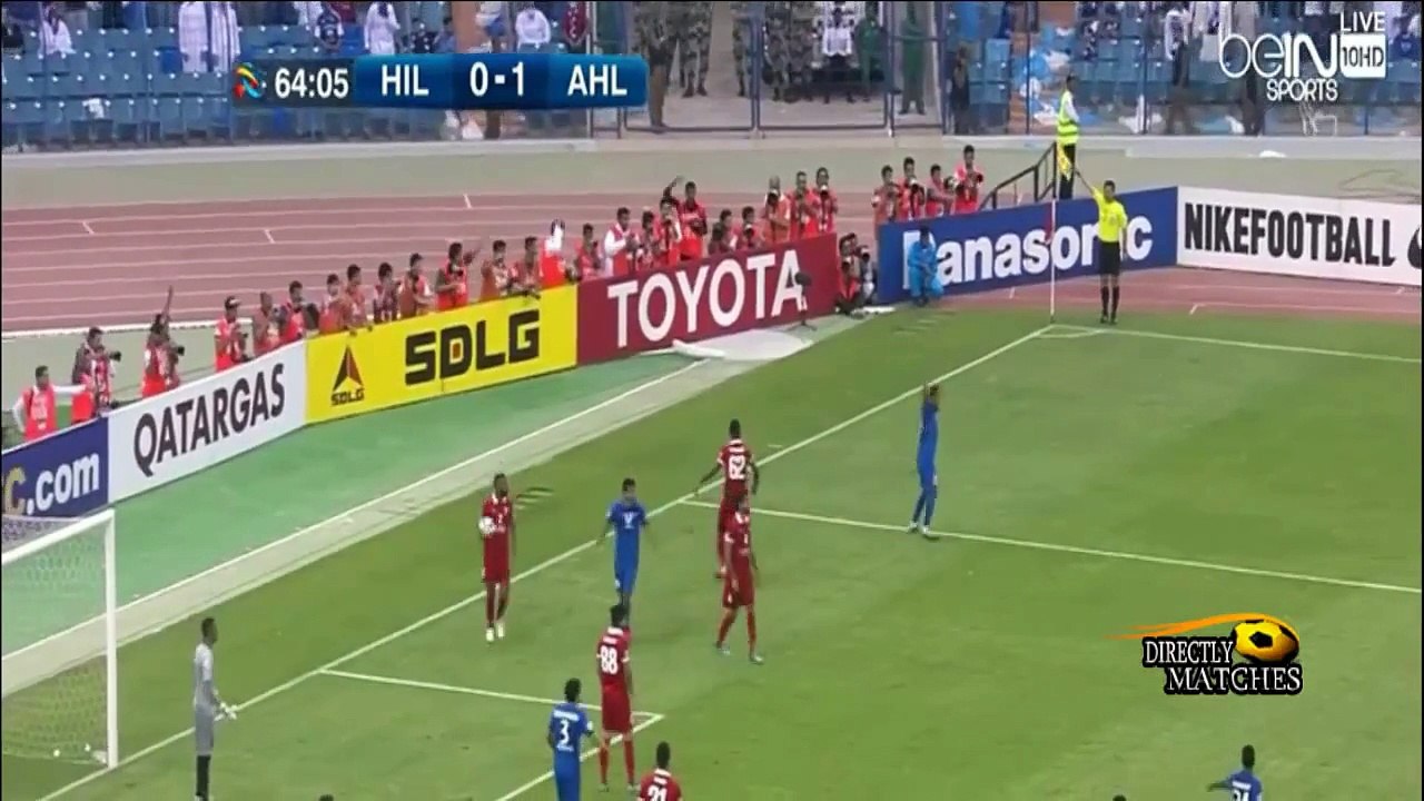 اهداف مباراة الهلال والاهلى الاماراتى 1-1 كاملة...
