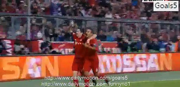 Robert Lewandowski Fantastic 3nd GOAL - Bayern Munchen 5-0 Dinamo Zagreb