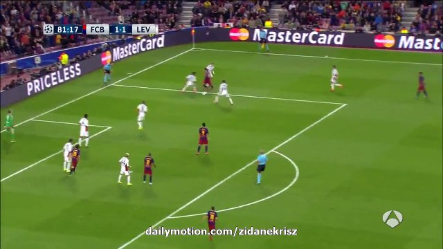 Luis Suárez 2:1 HD | Barcelona v. Bayer Leverkusen 29.09.2015 HD