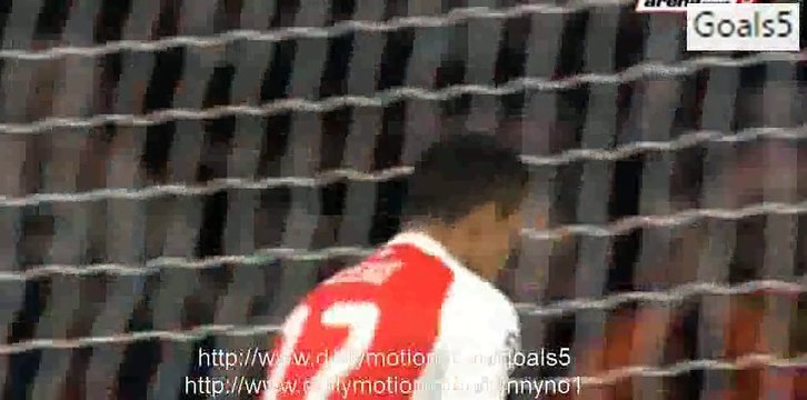 Alexis Sanchez Goal Arsenal 2 - 2 Olympiakos Champions League 29-9-2015_HD