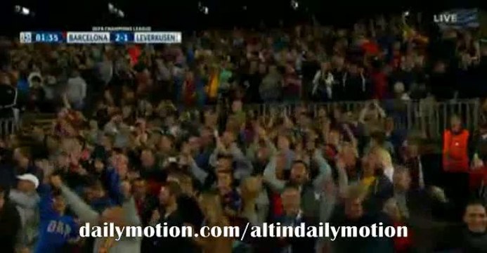 Luis Suarez Amazing Goal - FC Barcelona 2-1 Bayer Leverkusen - Champions League - 29.09.2015
