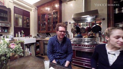 Jemima Kirke From ‘Girls’ Gives a DIY Tattoo to the Very Funny Jacob Wallach