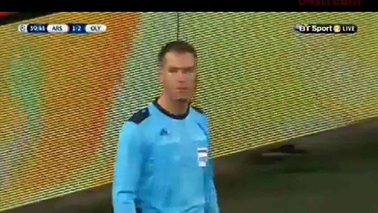 Arsenal vs Olympiakos Piraeus All Goals & Highlights 29.09.2015 (Champions League)