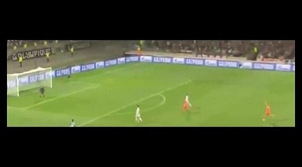 Amazing Goal Sofiane Feghouli 0-1 . Olympique Lyon - Valencia FC . 29-09-2015