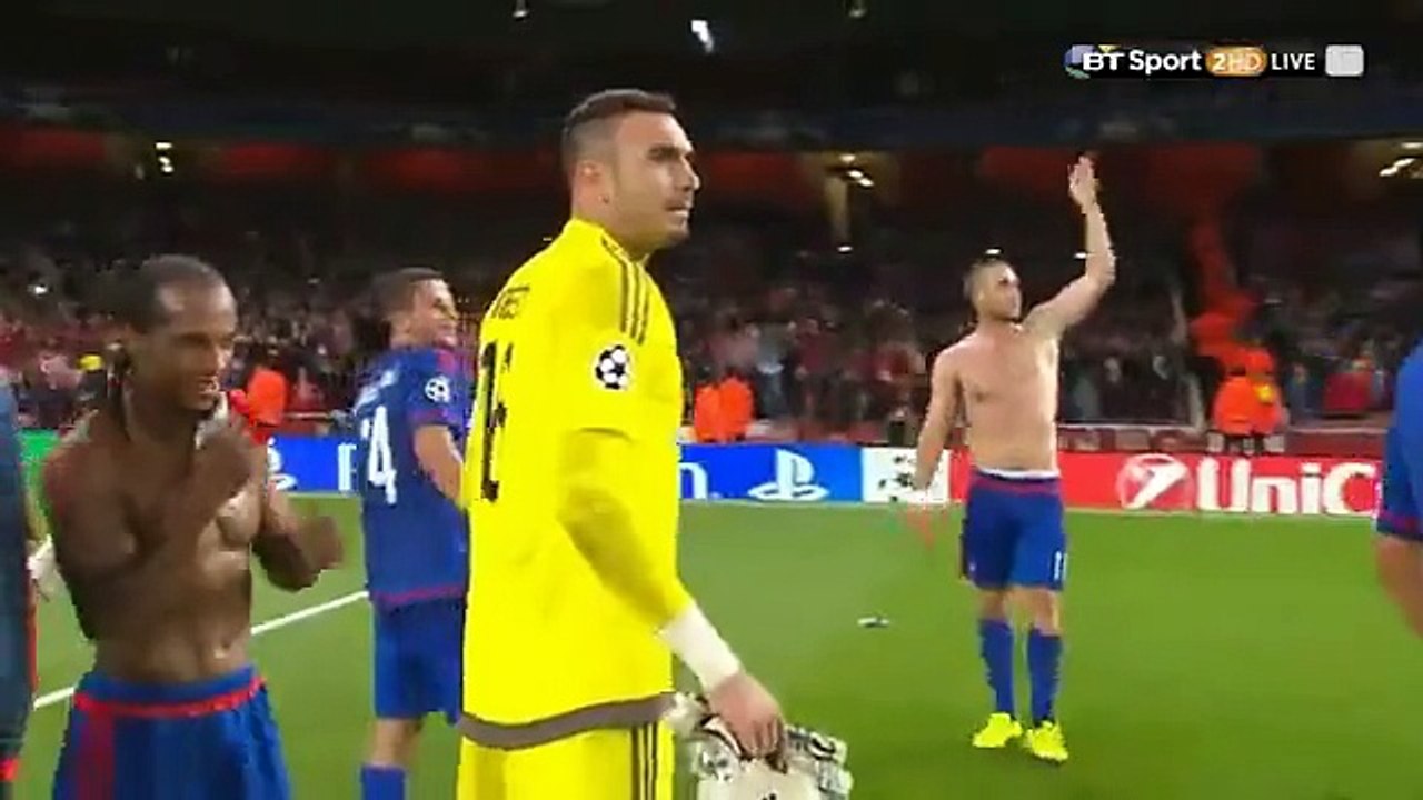 ΟΛΕ, ΟΛΕ μετά τη νίκη του Ολυμπιακού στο Έμιρεϊτς