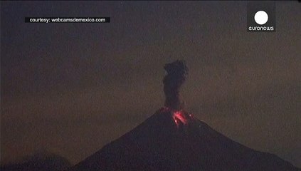 Le volcan Colima toujours en éruption au Mexique