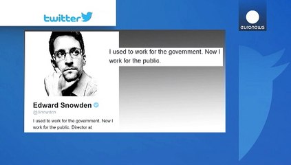 Edward Snowden signs up to Twitter