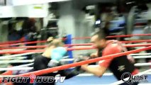 UFC 157 Ronda Rousey vs Liz Carmouche- Rousey WorkoutTraining in Big Bear