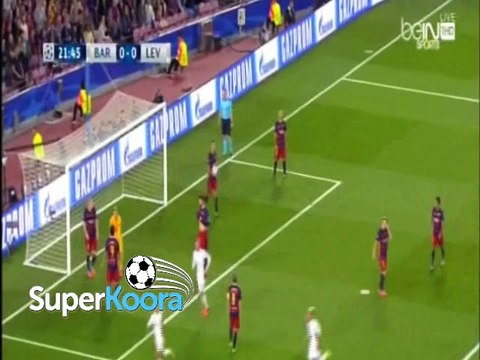 اهداف مباراة ( برشلونة 2-1 باير ليفركوزن ) دوري أبطال أوروبا 2015/2016