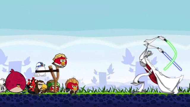 Angry Clone Wars(angry birds meet star wars clone wars)parody video