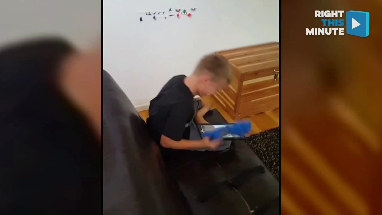 Soldier's Son Surprised
