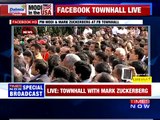 PM Narendra Modi at Facebook Townhall with Mark Zuckerberg | Full Interview