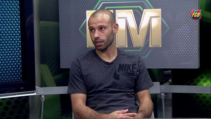 Mascherano en Barça TV después de la remontada contra el Leverkusen