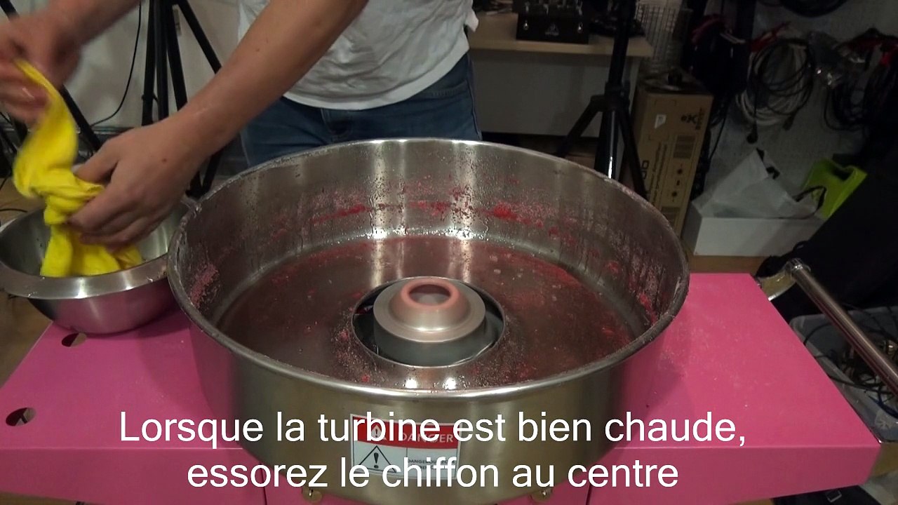 AlloFiestaLoc - Nettoyer une machine à Barbe à Papa