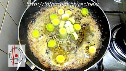 Bifes de Seitan com Cogumelos e Alho Francês