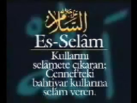 Esma-ül Hüsna ☆ Videolu Namaz Duları ve sureler☆ Dini Bilgiler