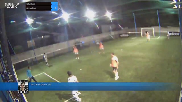 But de richard (1-6) - Savimex Vs Accenture - 29/09/15 20:00 - Loisir hiver 2015 (mardi soir)